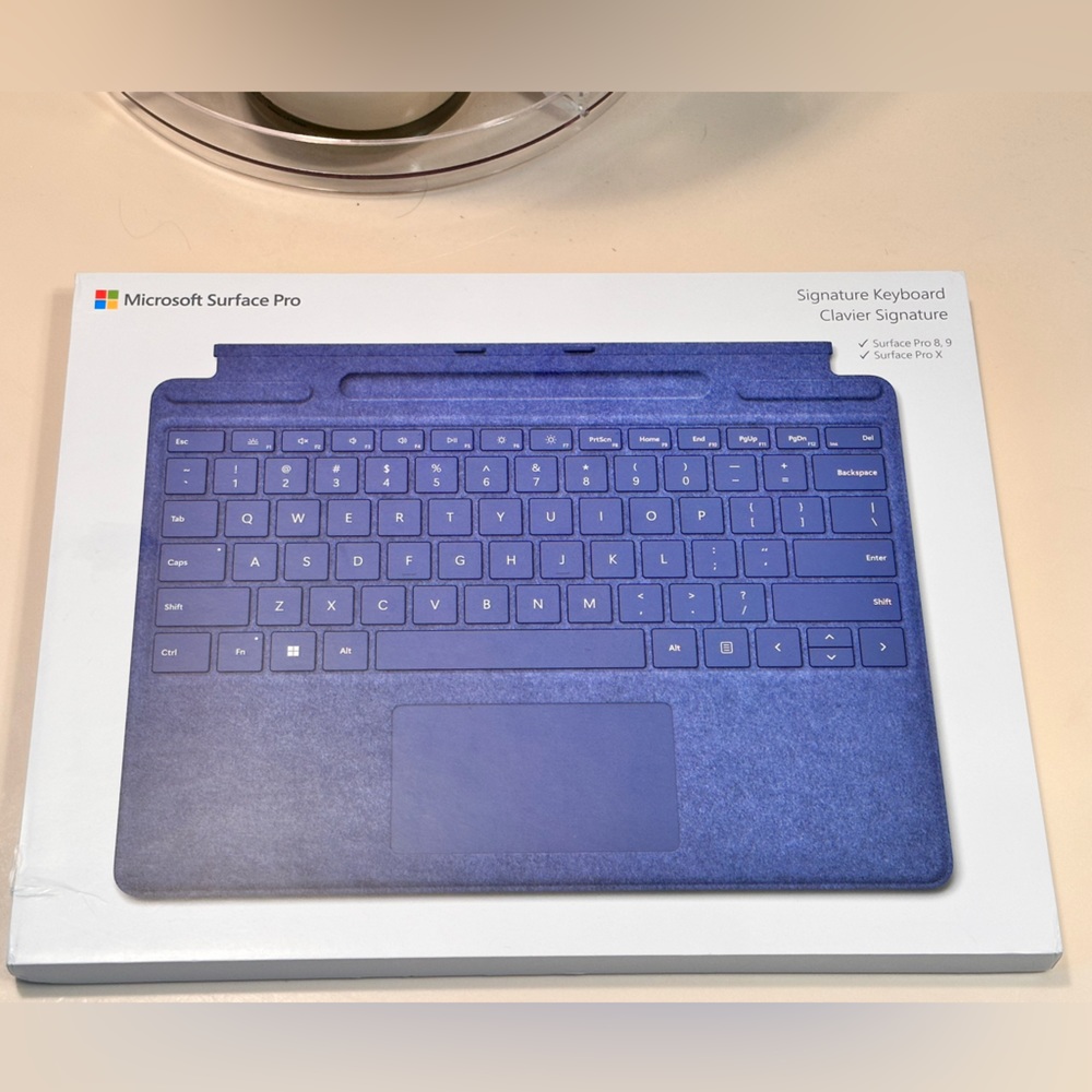 Microsoft - Surface Pro Signature Keyboard - Sapphire